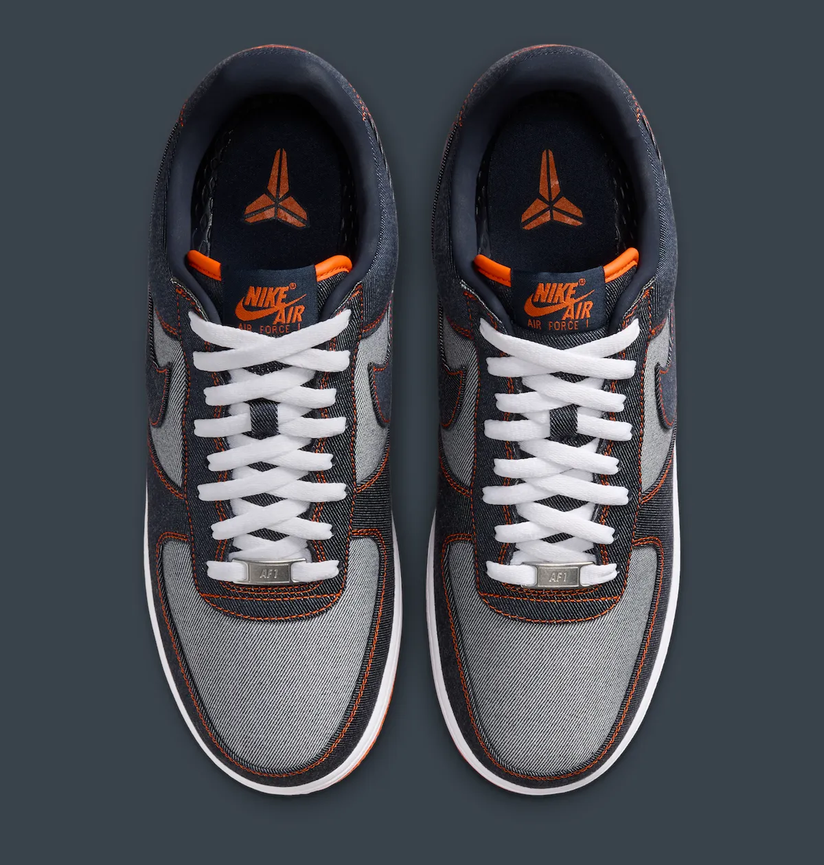 2006年科比专属PE首次市售！Nike Kobe Air Force 1 Protro丹宁5月22日ReactX中底升级150美元
