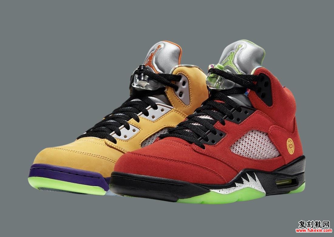 AIR JORDAN 5 SE “WHAT THE” 复刻版再现 值得期待 货号：CZ5725-700