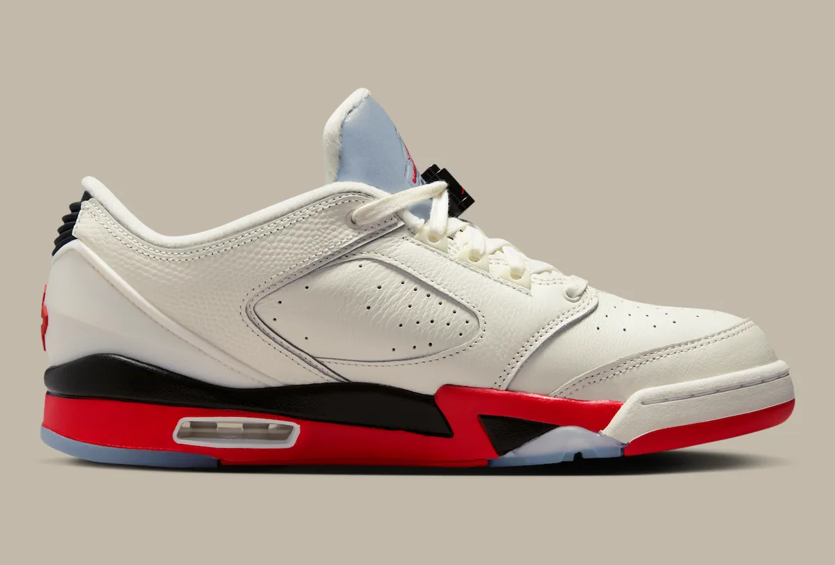 六十分之夜的基因重组:Jordan Sixty Plus Low ‘帆白/火红’ 以低帮形态续写混合传奇