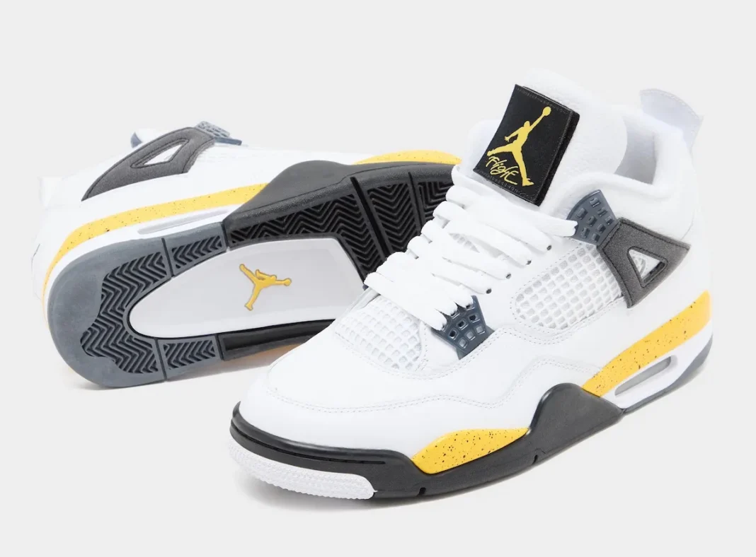 元年经典回归，Air Jordan 4 “Tour Yellow” 闪电黄配色，隐藏式 Rare Air 鞋舌魔术贴缩略图