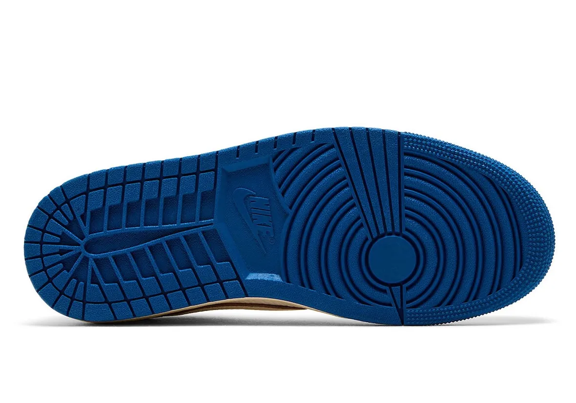 Travis Scott x Fragment x Air Jordan 1 Low OG  军事蓝联名鞋9月20日发售