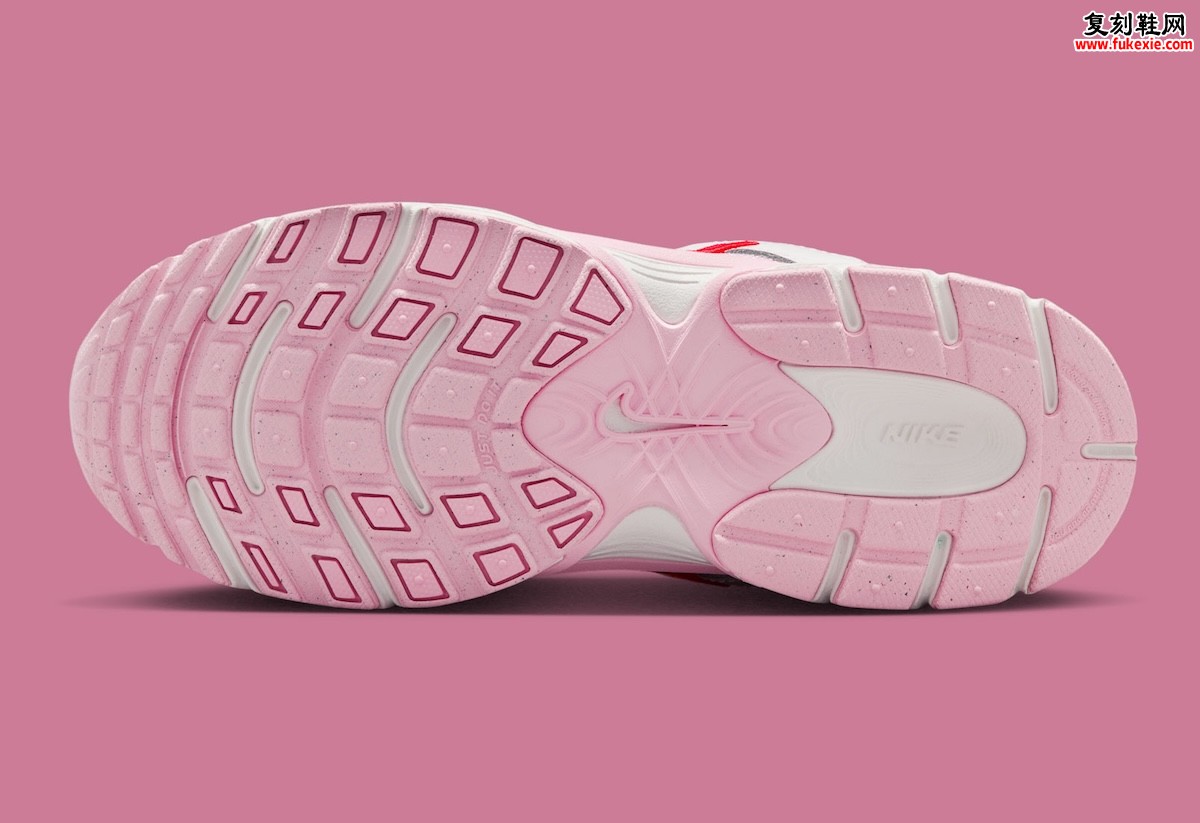 耐克2026春季推出V5 RNR GS情人节配色 以精致粉白美学与实用定位诠释青少年节日消费