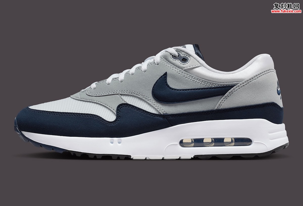 Nike Air Max 1 Golf “Wolf Grey/Obsidian”耐克Air Max 1高尔夫鞋2025秋款
