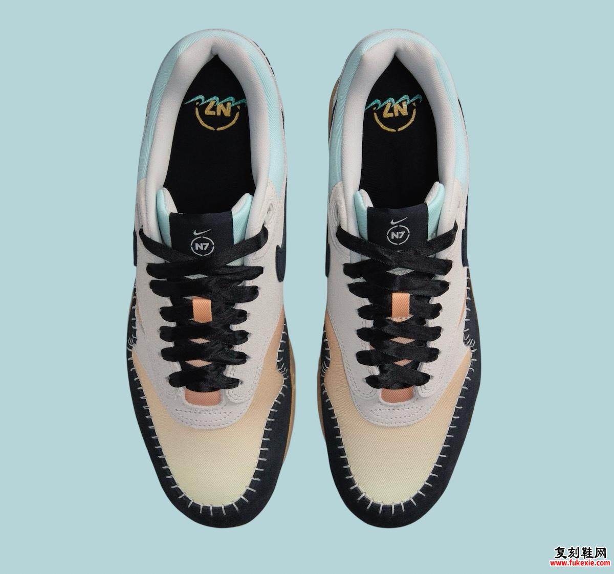 NIKE AIR MAX 1 '87 “N7” 发售 2024 年 6 月 货号：FZ3610-072