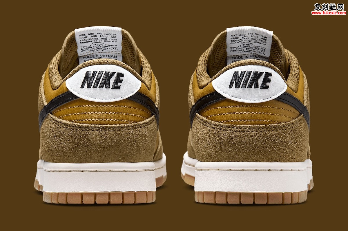 棕调当道!Nike Dunk Low SE「赭石棕」秋日低调登场,125美元静水深流