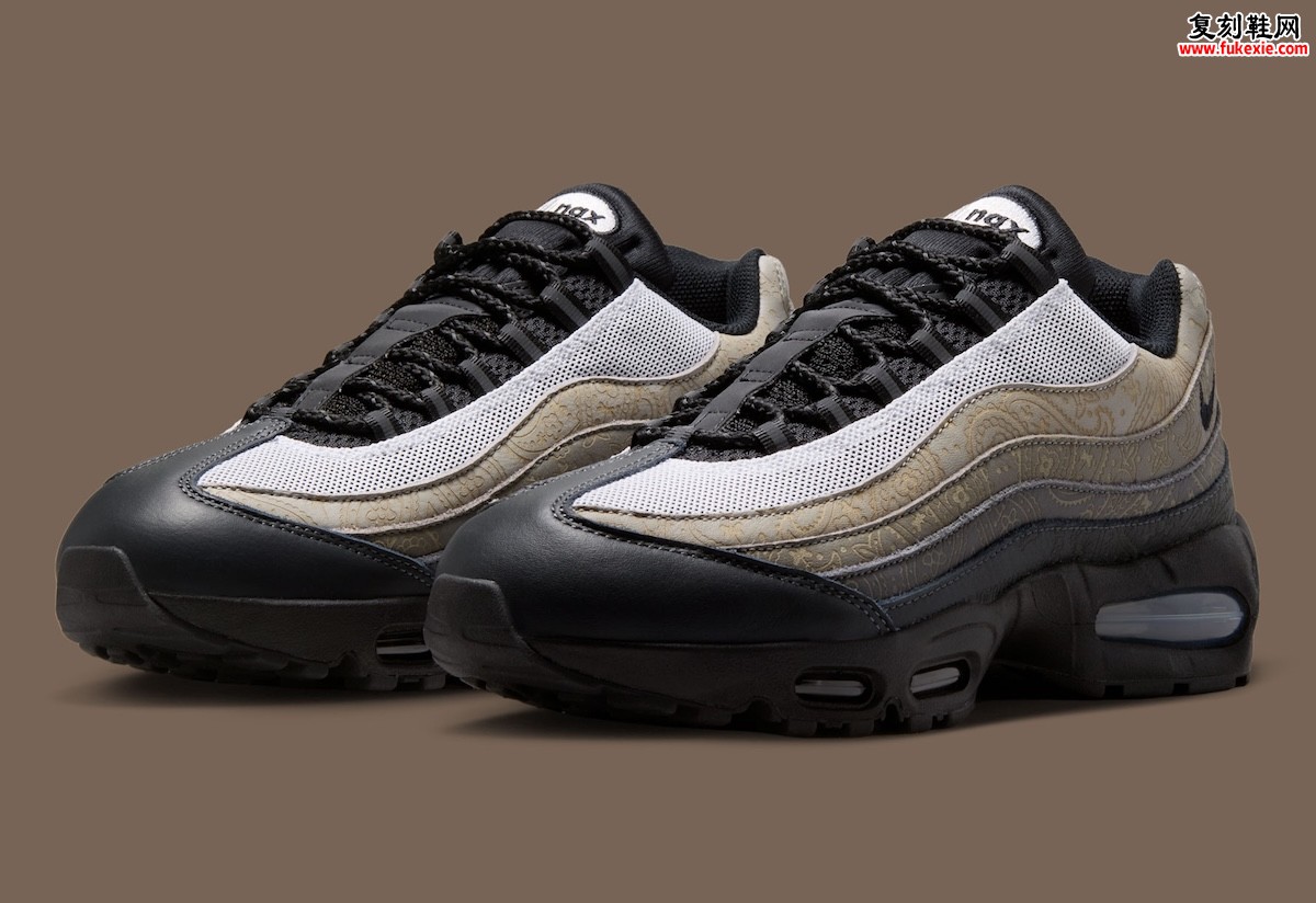 Nike Air Max 95「Paisley」采用中性色调与印花侧板缩略图