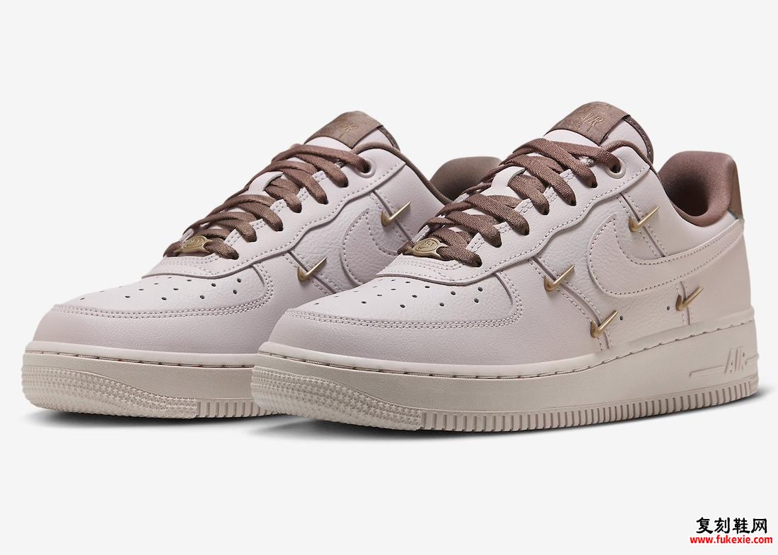 NIKE AIR FORCE 1 LOW LX “PINK OXFORD” “粉红牛津” 货号：HF0735-001