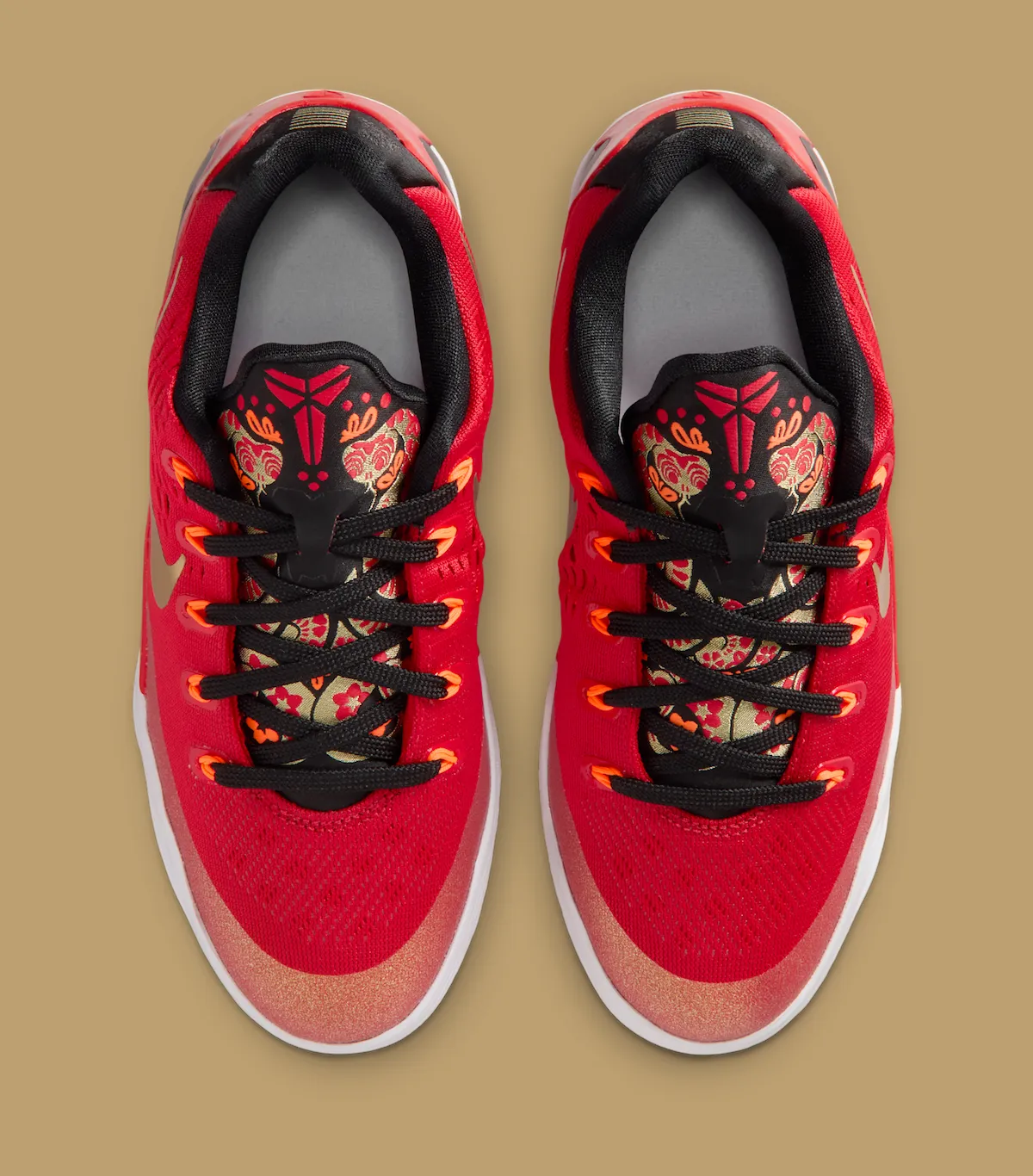 Nike Kobe 9 EM Low Protro “China”科比9代中国复刻版11月22日发售 金色刺绣延续曼巴精神