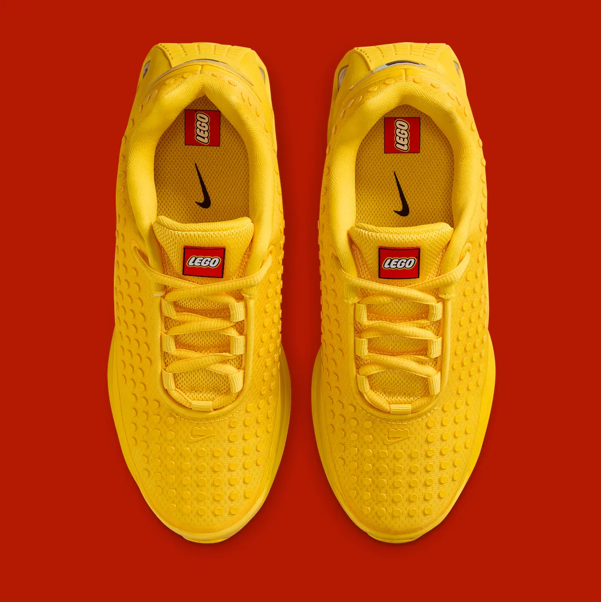 LEGO x Nike Air Max Dn “Tour Yellow” 联名鞋款深度解析：积木美学与运动科技的跨界狂想