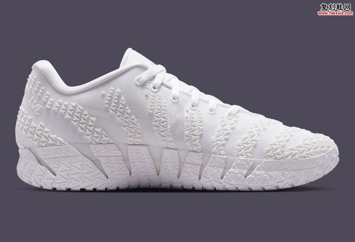 Nike Ja 3 Triple White 全白团队银行配色三角纹理实战篮球鞋 2026 年 7 月低调上市插图2 Nike Ja 3 Triple White 全白团队银行配色三角纹理实战篮球鞋 2026 年 7 月低调上市