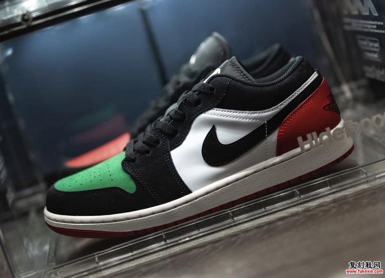 一起来了解 AIR JORDAN 1 LOW “QUAI 54” (2023) 货号：DQ6703-100