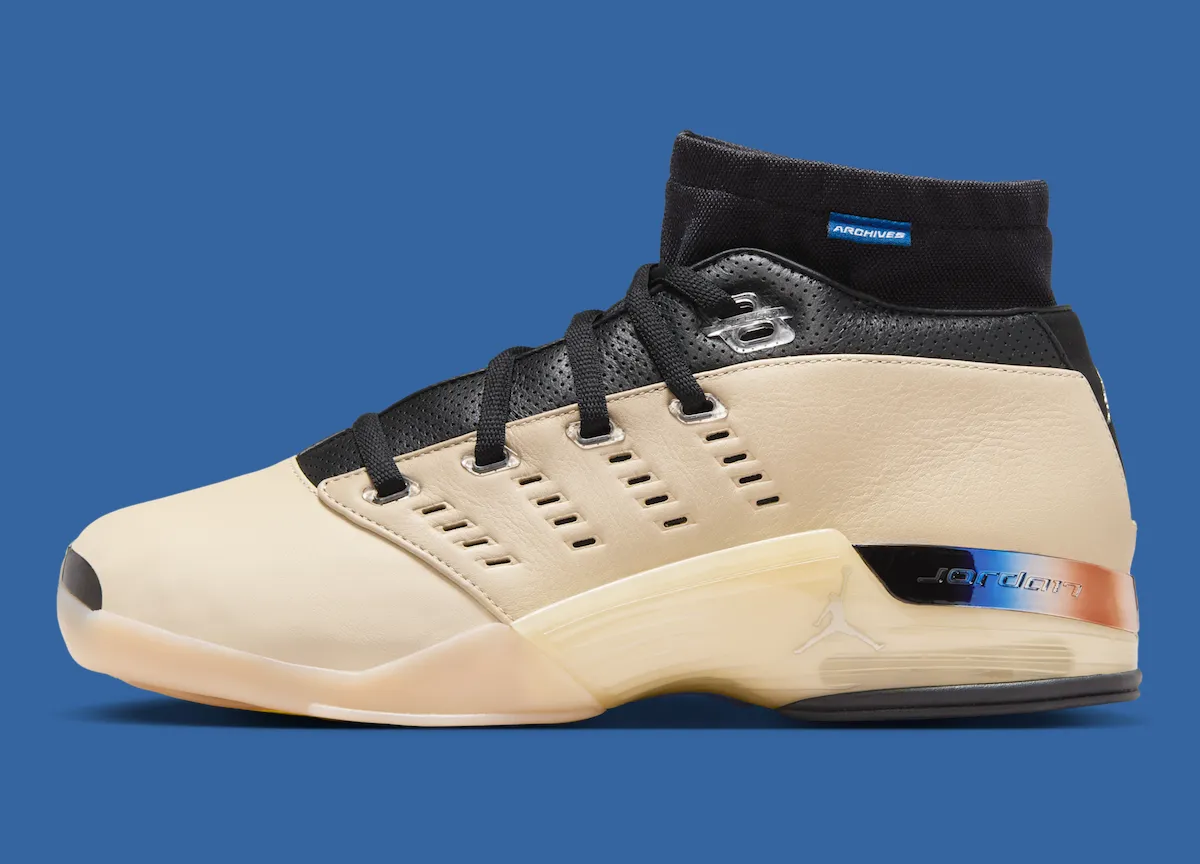 Infinite Archives x Air Jordan 17 Low “Beach”无限档案x乔丹17低帮“沙滩”配色官宣定档2025复刻鞋网抢先解析