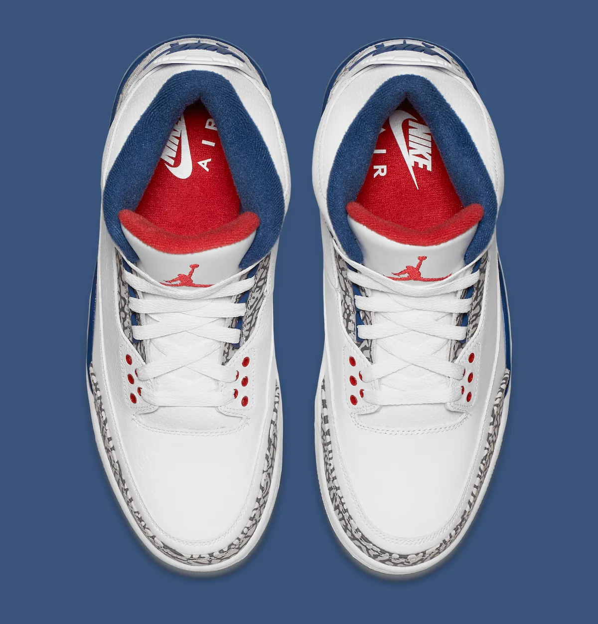 Air Jordan 3 OG “True Blue”Air Jordan 3“True Blue”白蓝红元年配色2026年秋季复刻回归