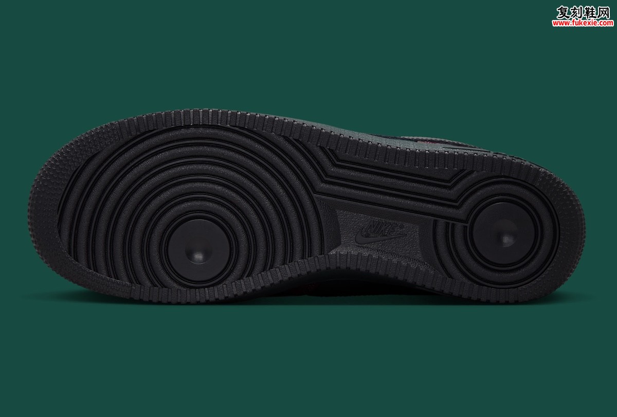 Nike Air Force 1 Low Patent “Beef And Broccoli”牛肉西兰花漆皮AF1秋冬暗红深云杉绿复古配色独家评测