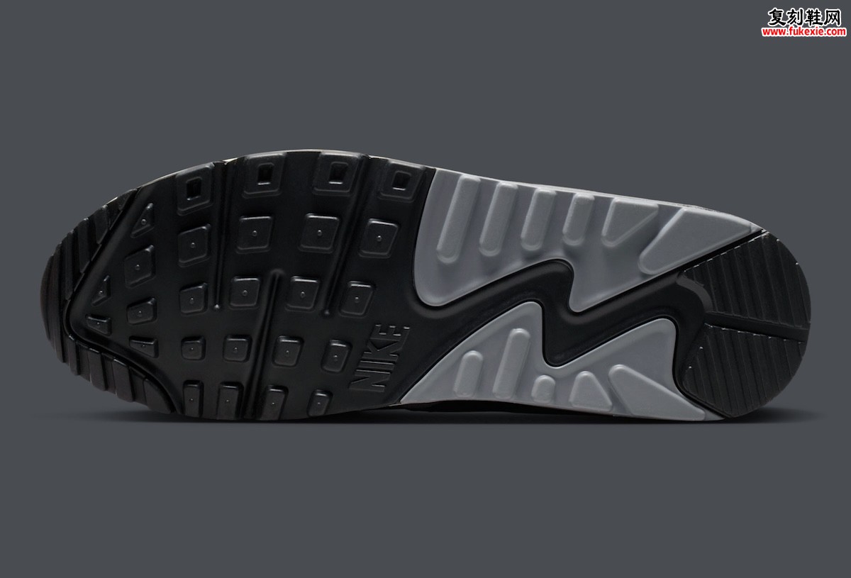 耐克Air Max 90 “Black Croc” 鳄鱼皮纹奢华重塑经典鞋型 将于12月23日发售定价155美元