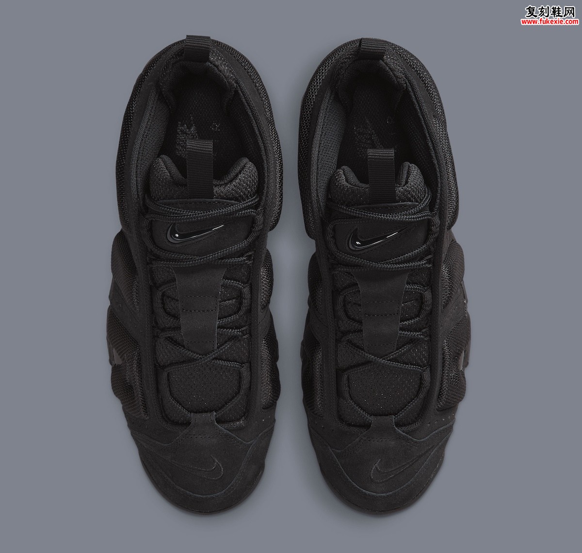 耐克Air More Uptempo Low黑魂版：2025秋季低调回归，重塑经典轮廓