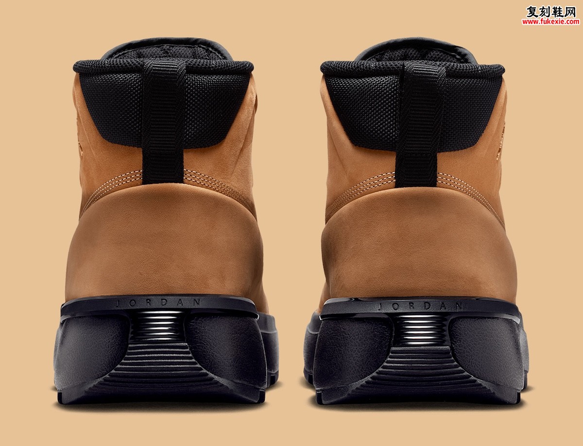 Jordan City Boot城市机能靴2025秋季首发:小麦色翻毛皮重塑户外美学