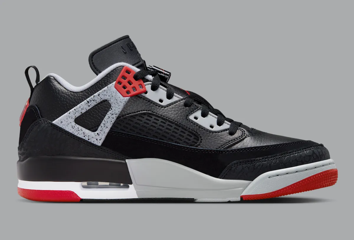 Jordan Spizike Low Channels The “Bred” Air Jordan 4 乔丹斯派克低帮