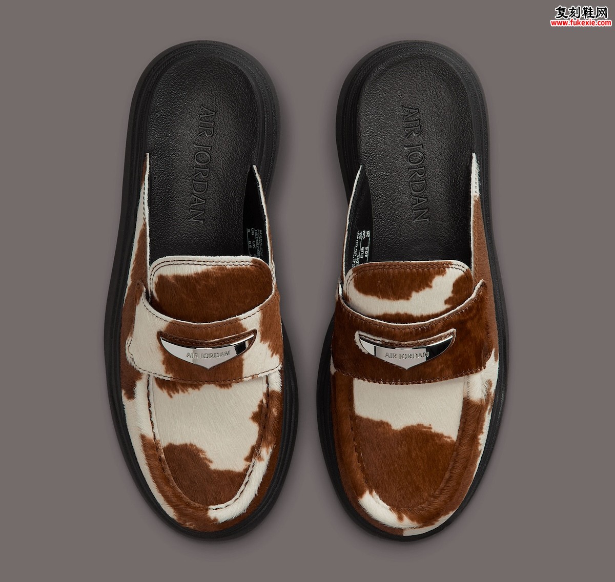 狂野与时尚的碰撞！Air Jordan 穆勒鞋 “Cow Print” 2025 夏季强势登场