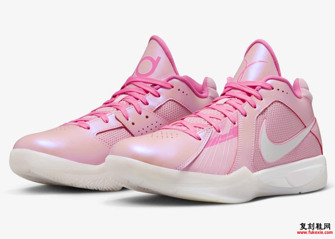 NIKE KD 3 “AUNT PEARL”“珍珠阿姨”将于10月27日发售 货号:FJ0982-600