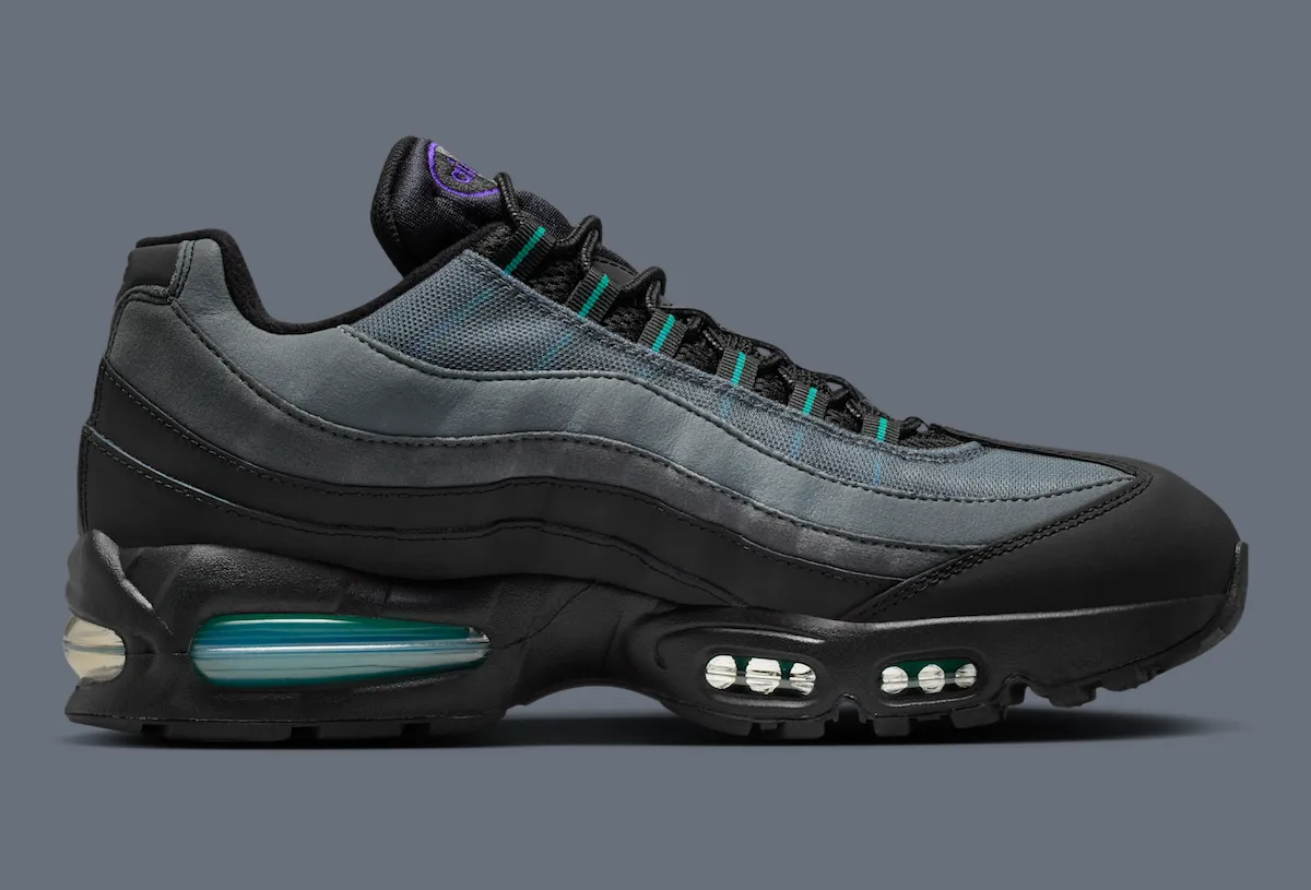 Nike Air Max 95 OG Big Bubble “Black Grape” “黑葡萄”配色2026年春季登场