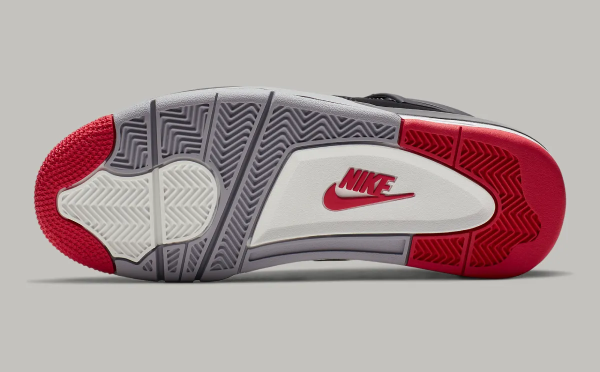 元年细节全线回归：Air Jordan 4 “Bred” 2026黑五再现1989经典