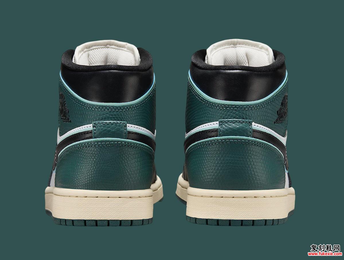 AIR JORDAN 1 MID “OXIDIZED GREEN” 将于 2024 年夏季发售 货号：FQ7818-100