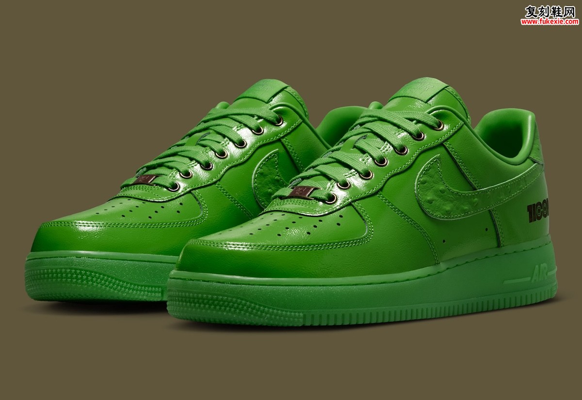 Nike Air Force 1 Low LX “Icon”青苹果鸵鸟皮夏季登场：独家细节评测与发售详情缩略图