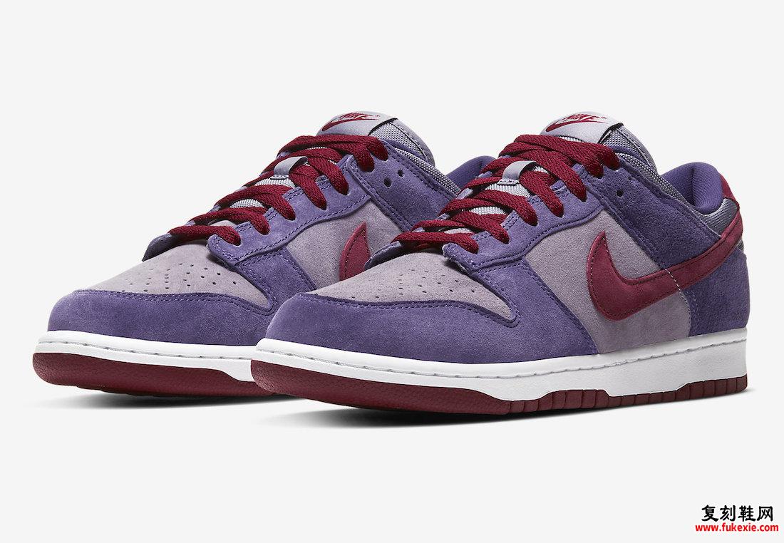 NIKE DUNK LOW “PLUM” 将于 2024 年春季回归 货号：CU1726-500