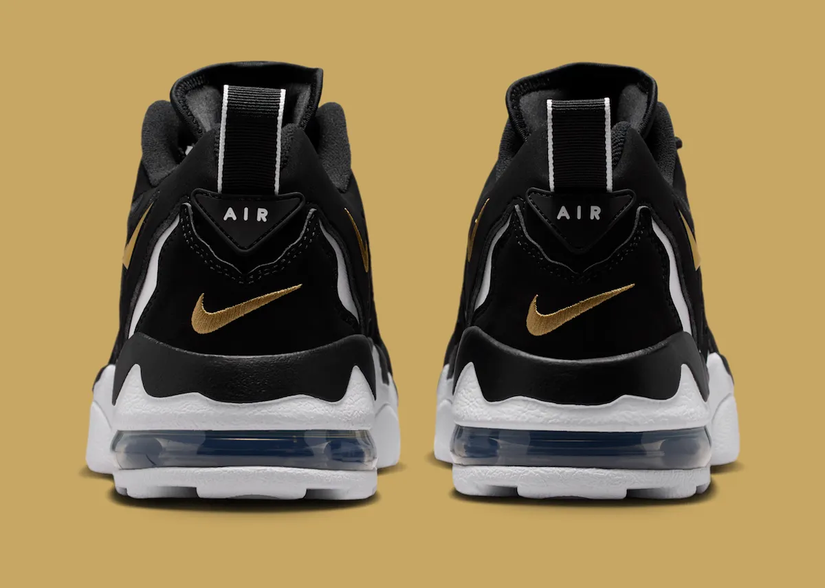 Nike Air DT Max 96 Low黑金配色5月22日SNKRS发售，保留可视Air Max单元与爪痕面板开启低帮新时代