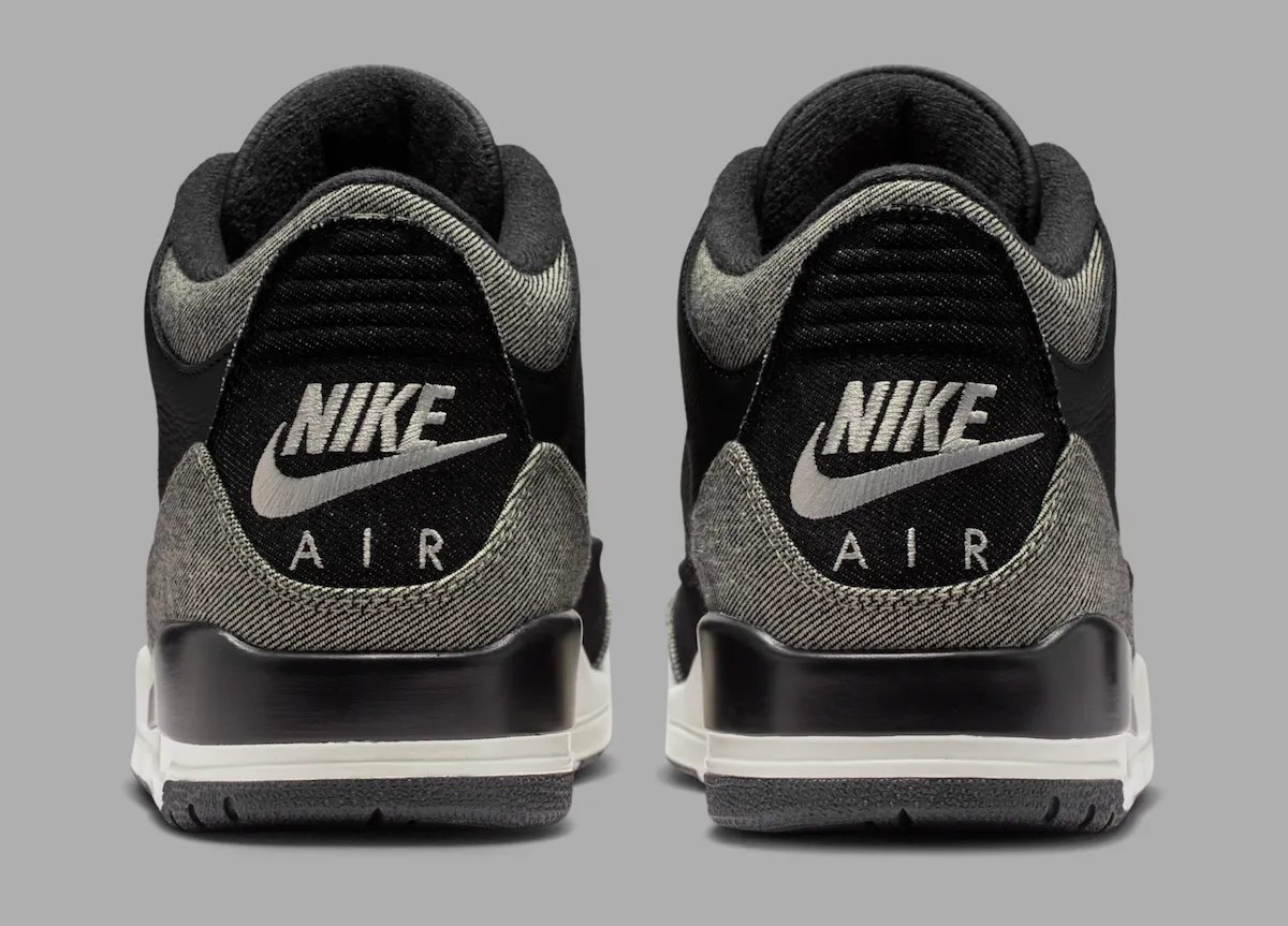 Levi’s x Air Jordan 3 “Black Denim” Levi‘s联名Air Jordan 3 以材质叙事重塑2026春季复古美学