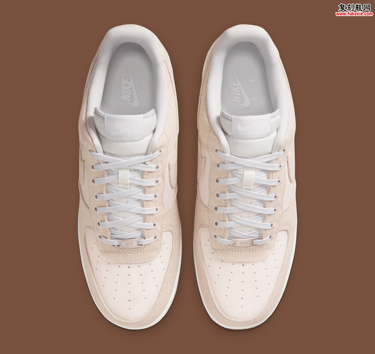 Nike Air Force 1 Low “Vast Grey/Summit White”2026年夏季发售,皮革拼接织物搭配Gum生胶外底