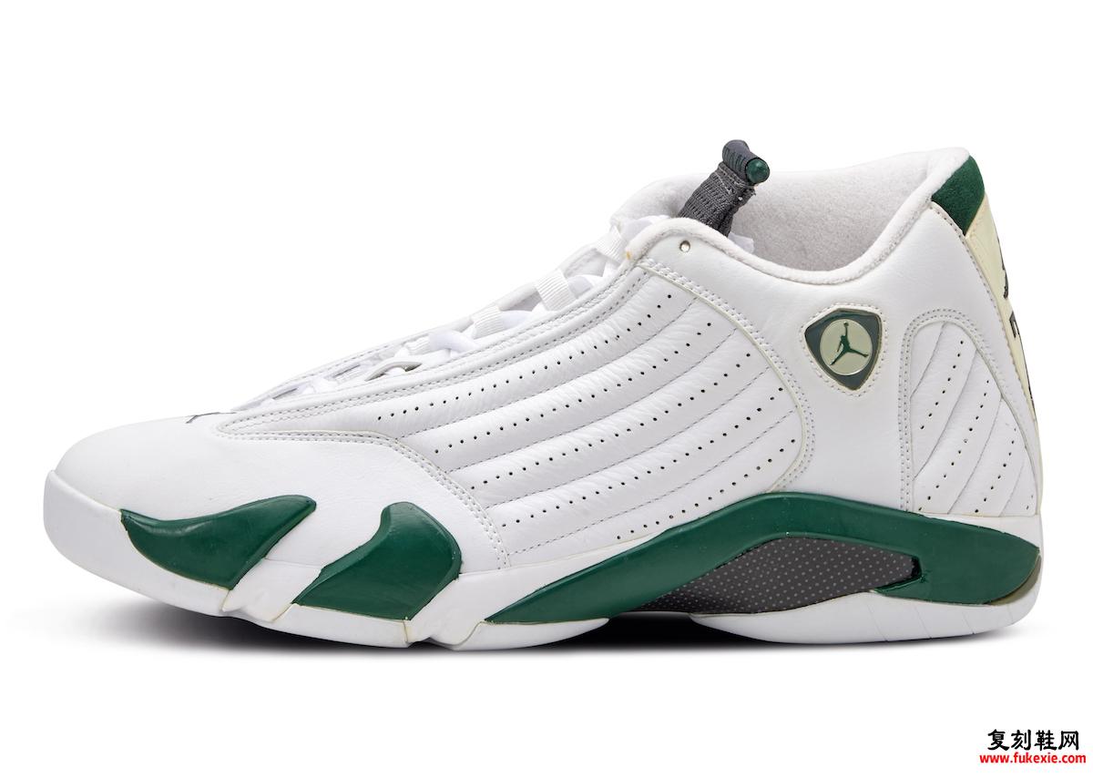 AIR JORDAN 14 “FOREST GREEN” 森林绿 一起欣赏 货号：311832-131