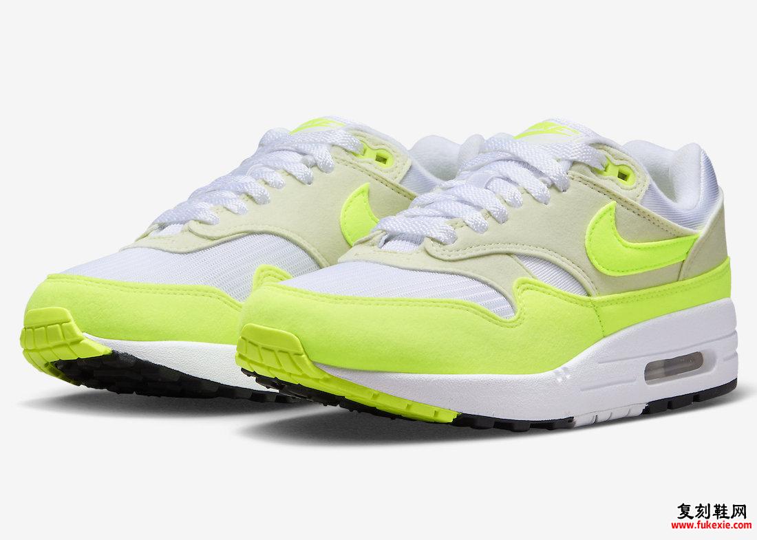 NIKE AIR MAX 1 “VOLT SUEDE” 电光绿即将发售 货号：DZ2628-100