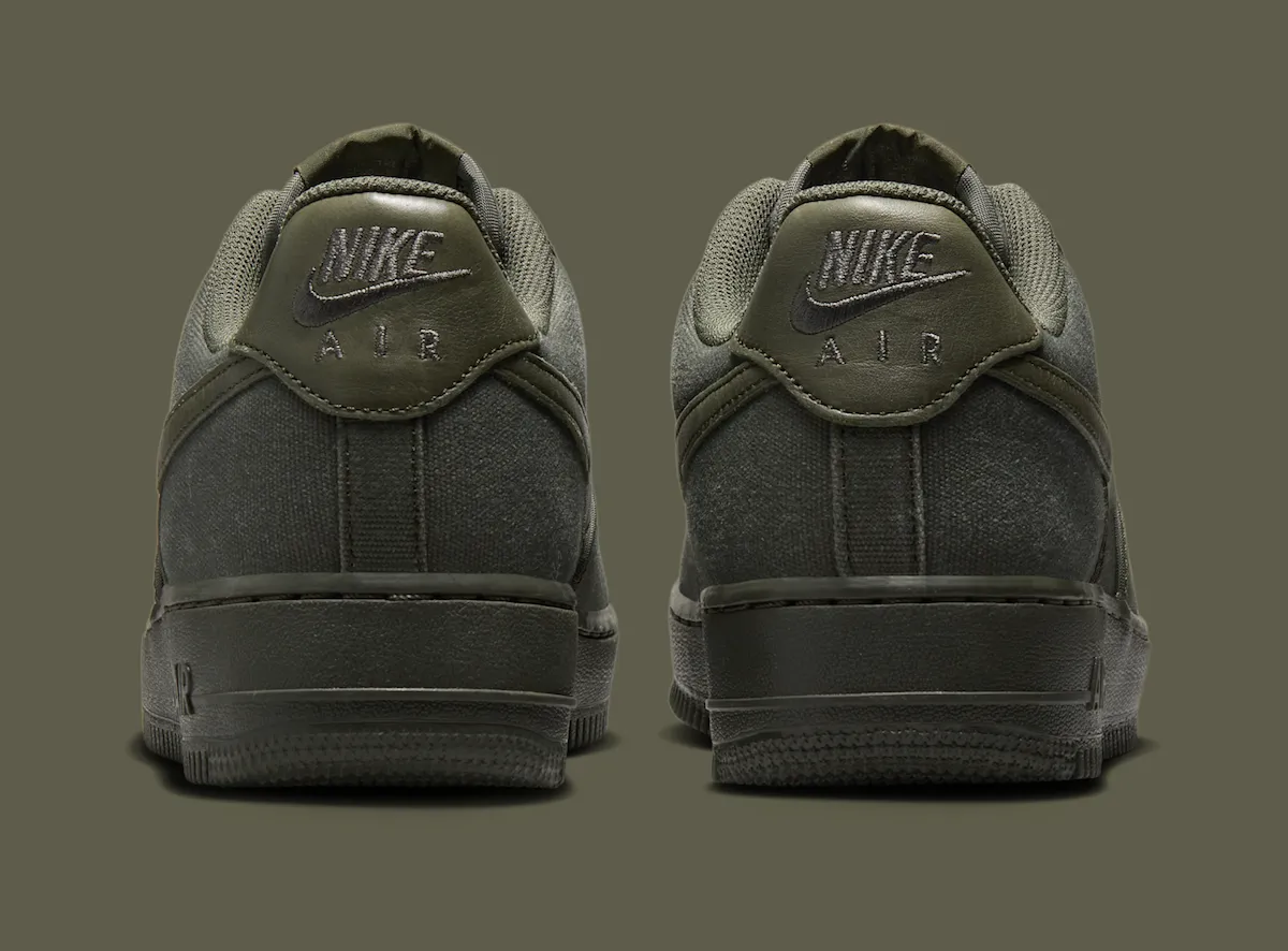TUNE x Nike Air Force 1 CVS Wardrobe Unlocked 橄榄绿帆布可做旧 首尔鞋店联名致敬90年代韩国街头球鞋文化