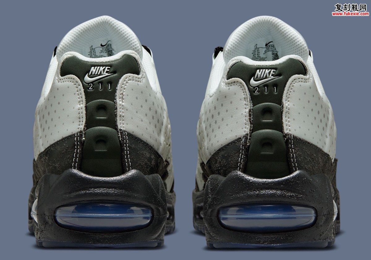 耐克Air Max 95「211」配色颠覆经典 垂直纺织带设计开启新时代