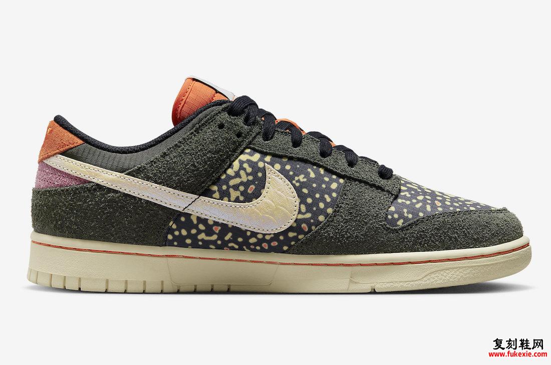 NIKE DUNK LOW “RAINBOW TROUT” 将于 6 月 16 日发布 货号：FN7523-300