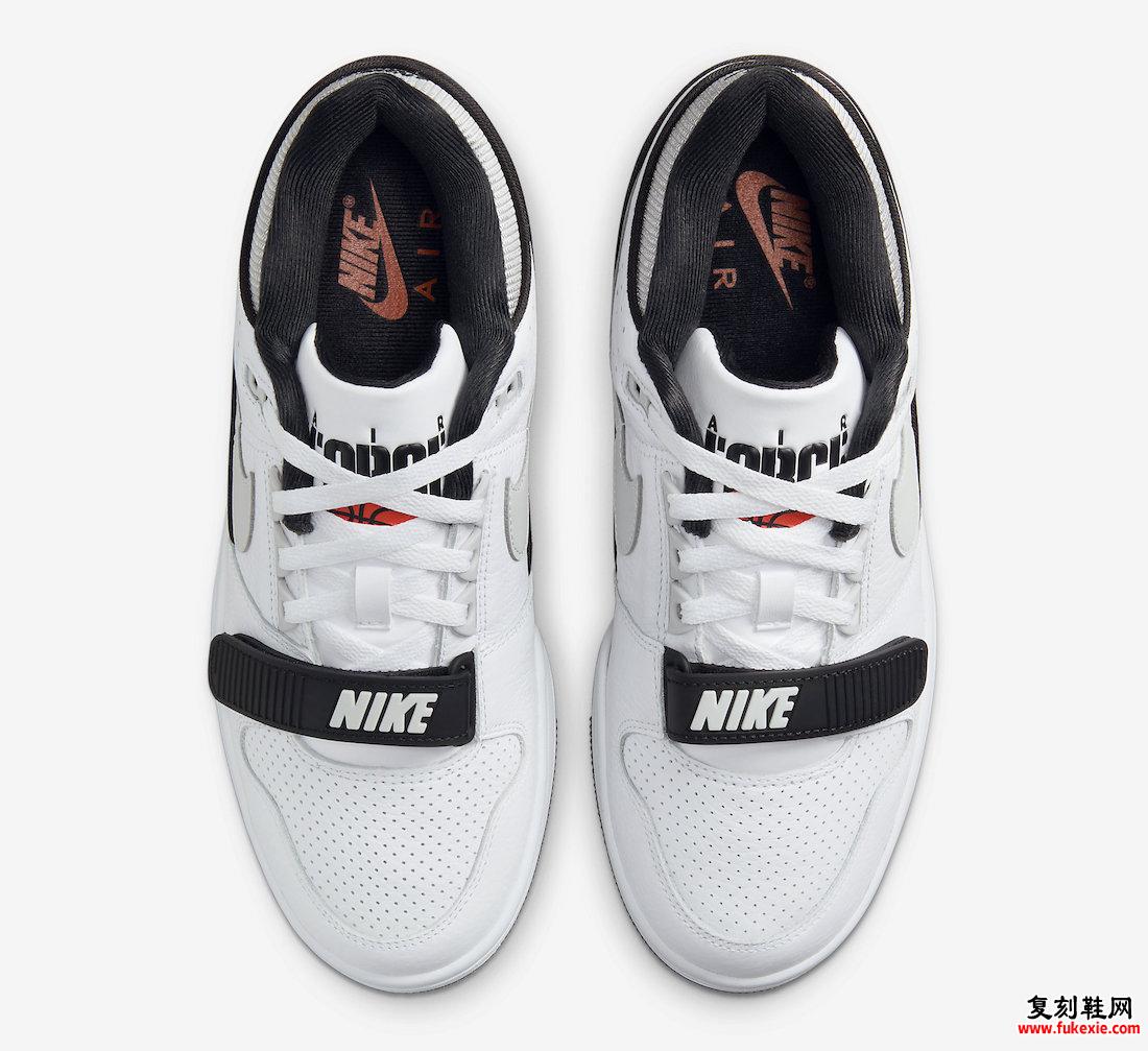 NIKE AIR ALPHA FORCE 88“白色/中性灰”官方照片 货号：DZ4627-101