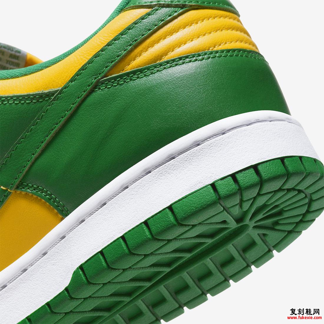 NIKE DUNK LOW “BRAZIL” 将于 2024 年春季回归 货号：CU1727-700