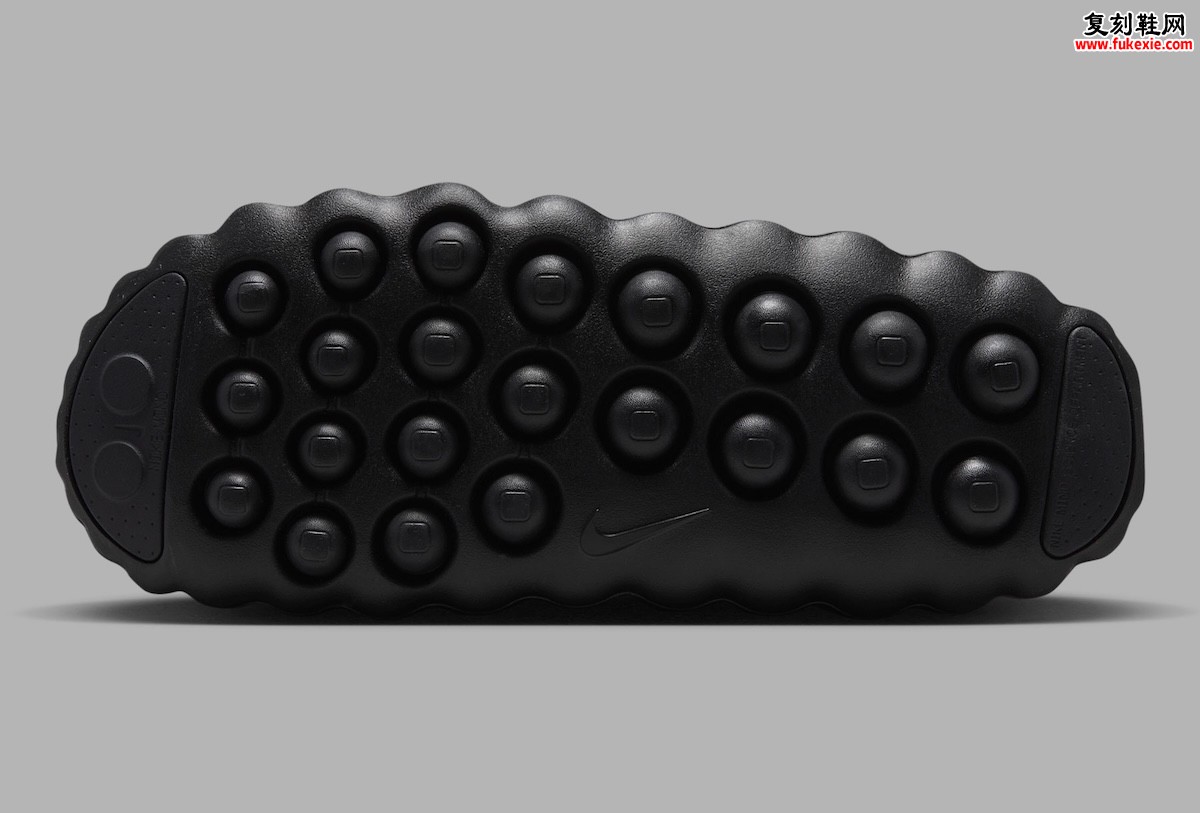 Nike Mind 001 “Triple Black” 全黑配色曝光,黑色鞋面柱状中底22区科技节点融入隐密Swoosh插图4 Nike Mind 001