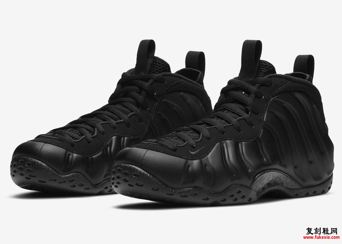 NIKE AIR FOAMPOSITE ONE “ANTHRACITE” 2024 春季回归 货号：FD5855-001