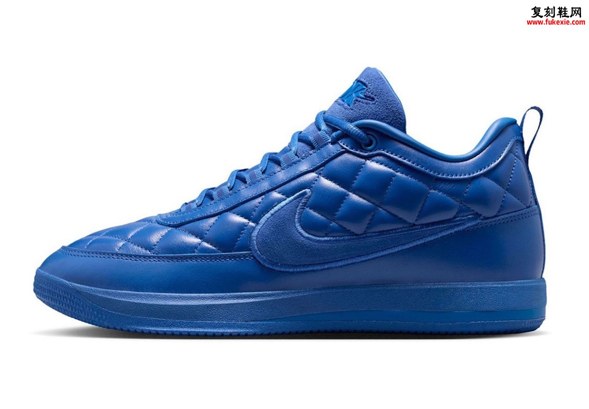 Nike Book 2“Just Book”蓝调菱格2026致敬Just Don联名：155美元锁定Don C奢华篮球美学