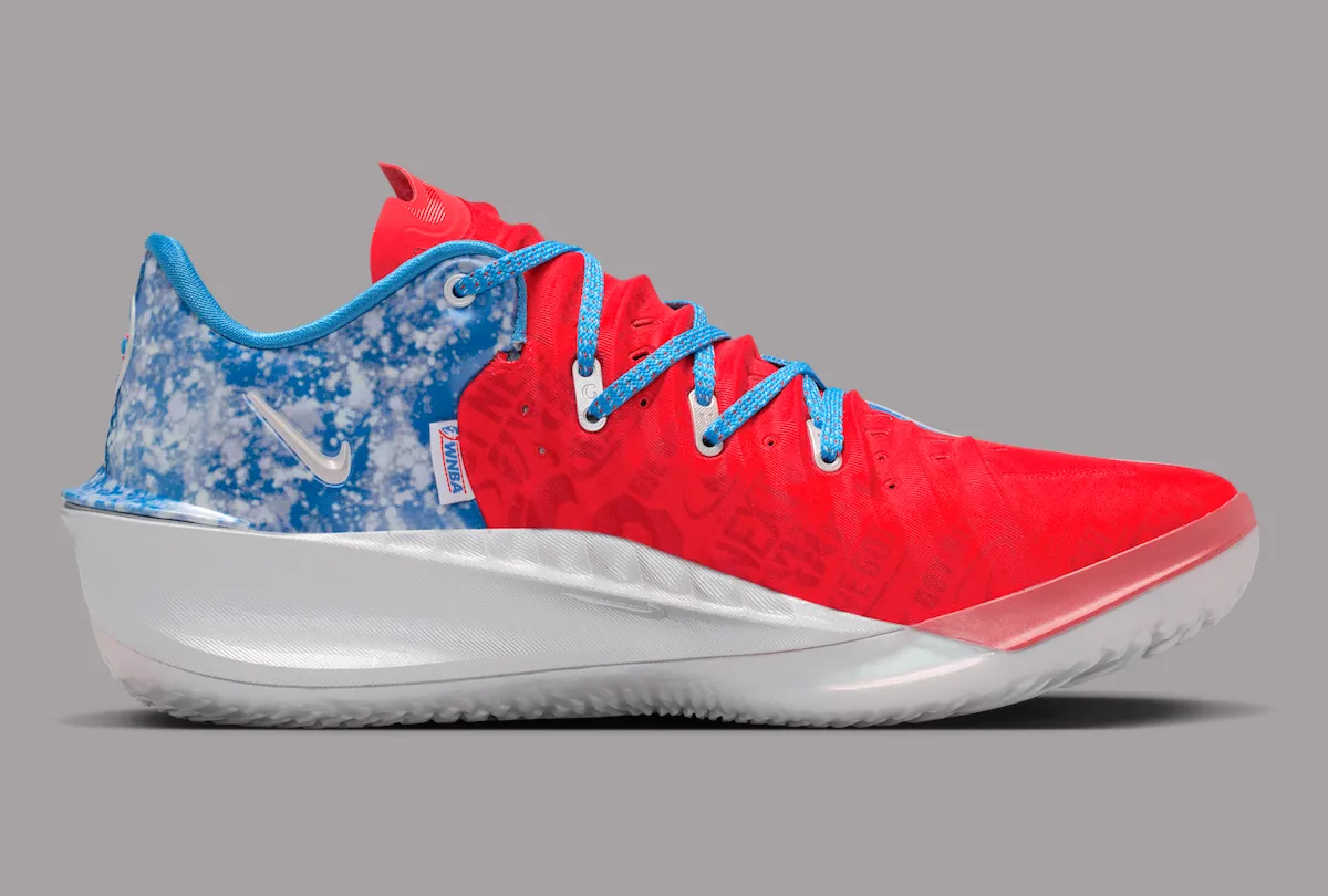 Nike GT Cut 4 “WNBA 30th Anniversary” 鸳鸯红蓝分割致敬WNBA三十年辉煌历程