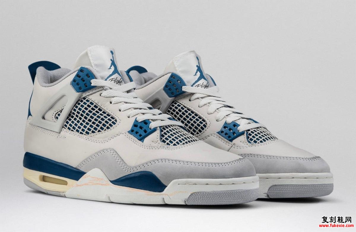 Air Jordan 4 OG Military Blue 2024