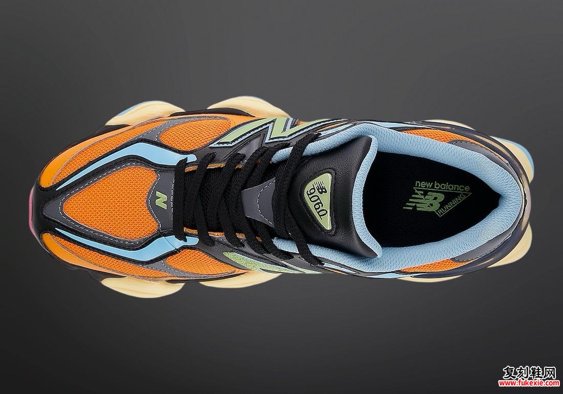 NEW BALANCE 9060 在 2024 年夏季以橙色亮起 货号：U9060OGB