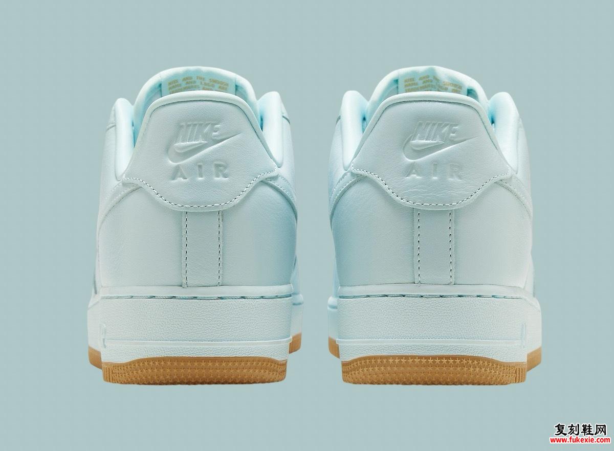 NIKE AIR FORCE 1 LOW “GLACIER BLUE/GUM” 2024 年夏季发售 货号：HF4933-400