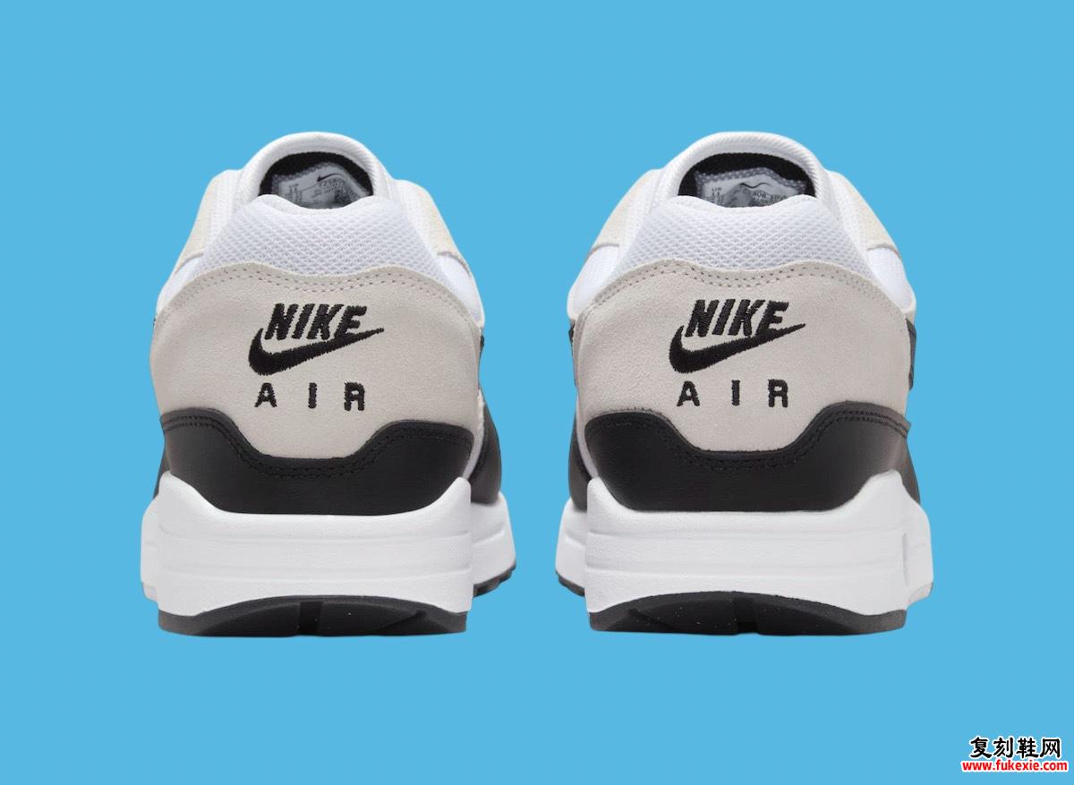 NIKE AIR MAX 1 “白色/黑色” 2024 年秋季发售 货号:FZ5808-101