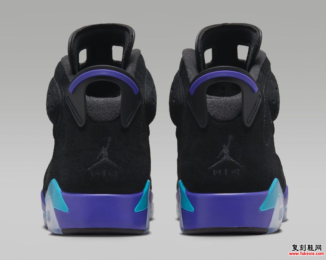 AIR JORDAN 6 “AQUA” 10 月 7 日发售 货号：CT8529-004
