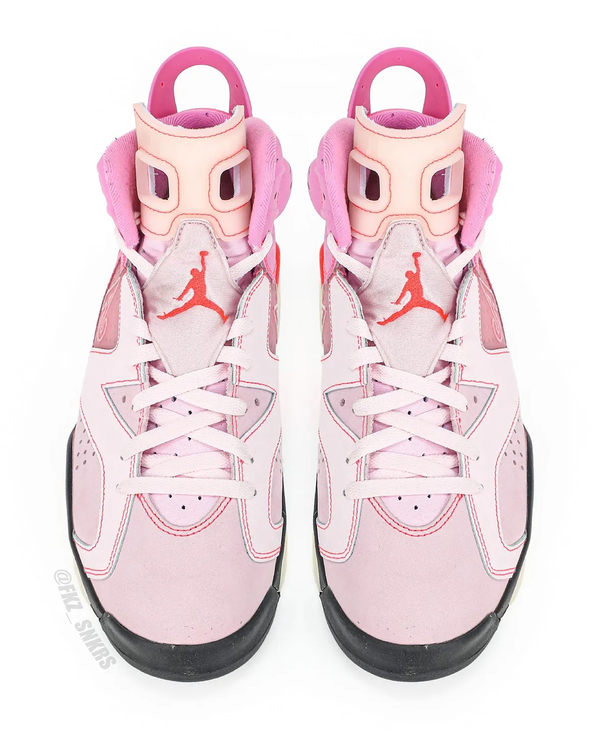 Awake NY x Air Jordan 6 Playful Pink 2026年8月双粉分层发售230美元,Infrared 23缝线搭配