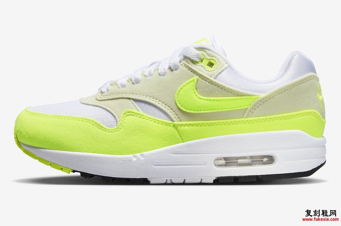 NIKE AIR MAX 1 “VOLT SUEDE” 电光绿即将发售 货号：DZ2628-100